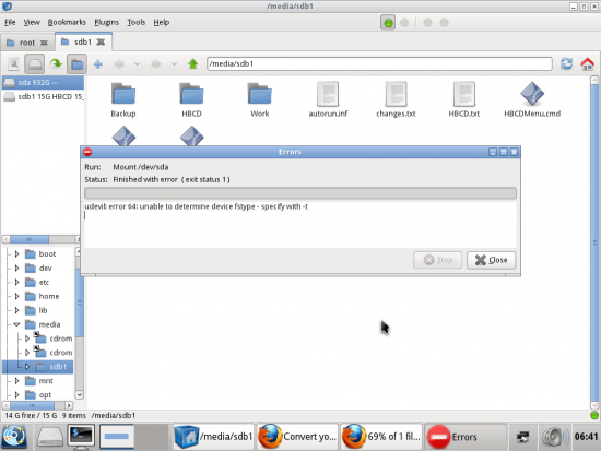 Error while opening Disk in Linux.png