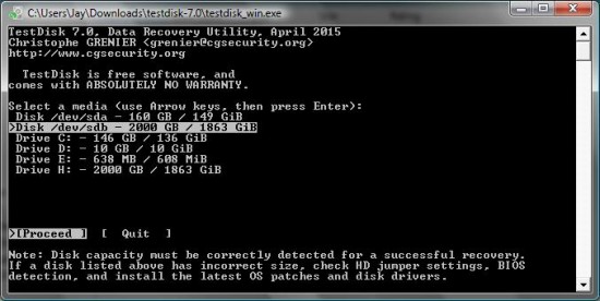 5 Test disk attempt 2.jpg (47.31 KiB) Viewed 5028 times 5 Test disk attempt 2.jpg