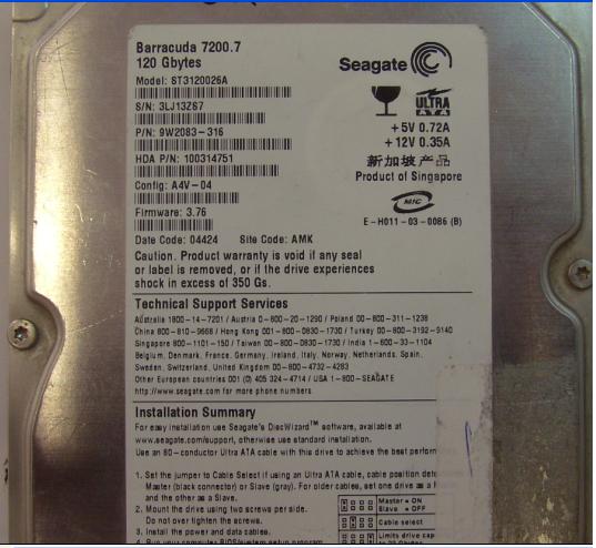 Barracuda 7200.7 ST3120026A.JPG