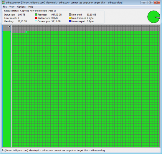 [forum.hddguru.com] View topic - ddrescue - cannot see output on target disk -- ddrescueview.png