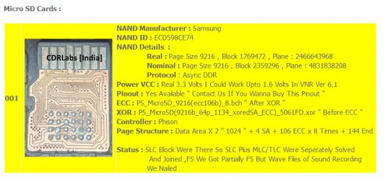 CDRLabs [ India ] - NAND Monolith Database.jpg