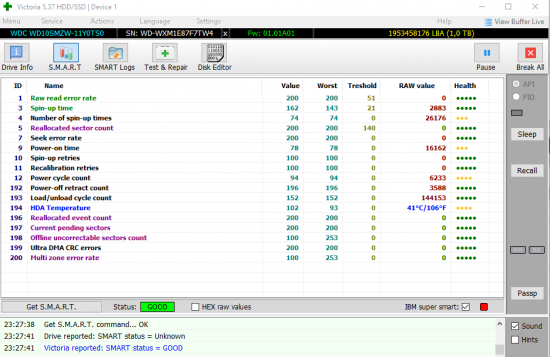 WD smart status-good.png (64.46 KiB) Viewed 10909 times WD smart status-good.png