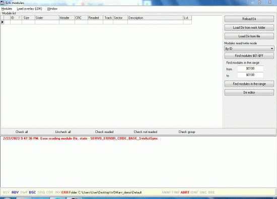 Upon opening SA Modules window.GIF (68.38 KiB) Viewed 10638 times Upon opening SA Modules window.GIF