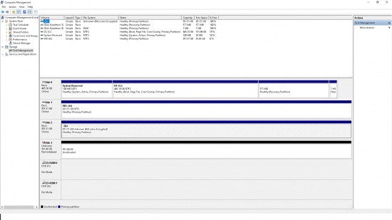 WD disk 3 has red cross.png
