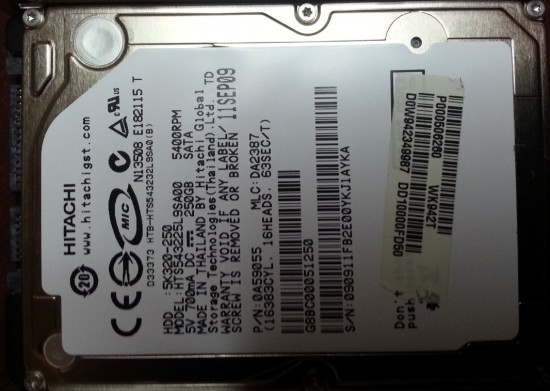 Hitachi 250GB.JPG (115.78 KiB) Viewed 10539 times Hitachi 250GB.JPG